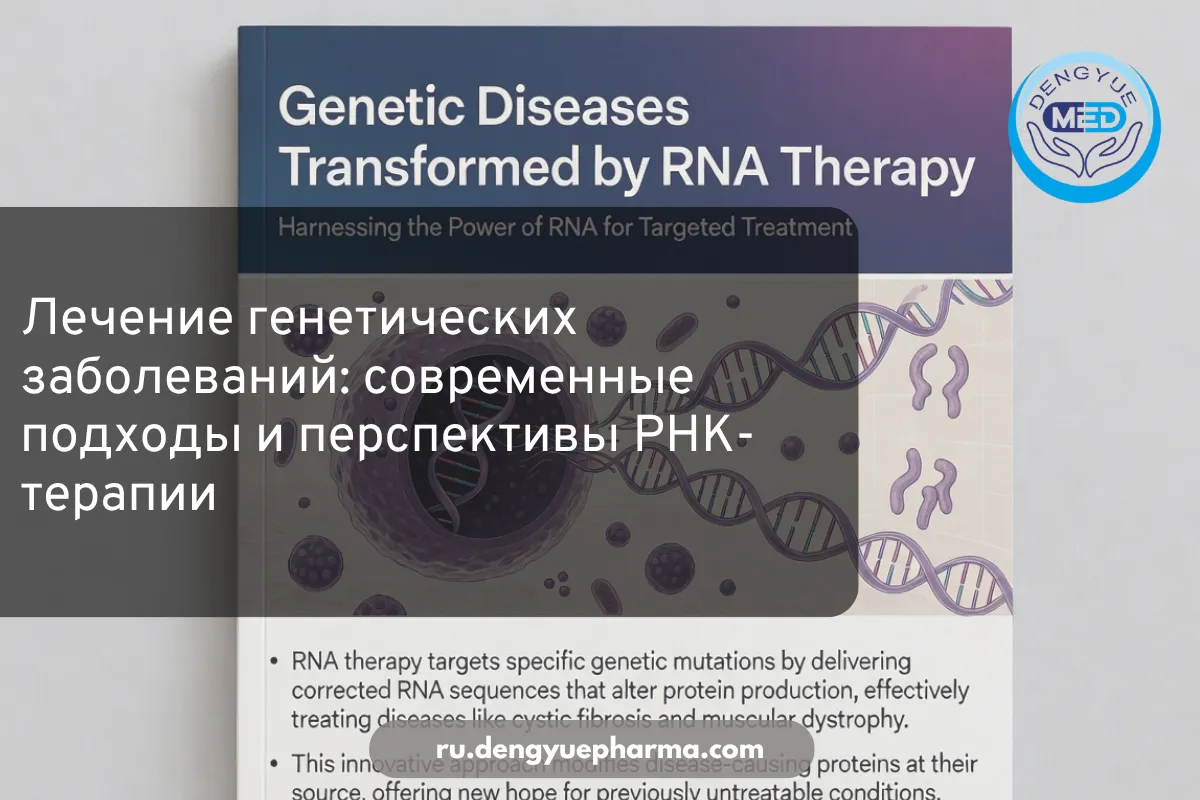 лечение генетических заболеваний современные подходы и перспективы рнк-терапии