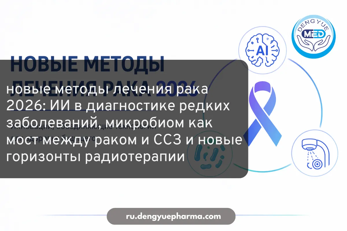 новые методы лечения рака 2026 ии в диагностике редких заболеваний, микробиом как мост между раком и ссз и новые горизонты радиотера