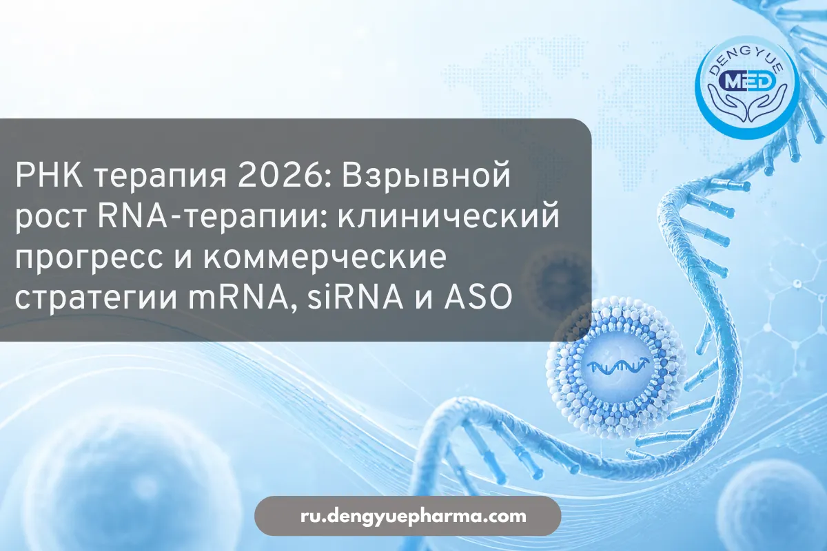 рнк терапия 2026 взрывной рост rna-терапии клинический прогресс и коммерческие стратегии mrna, sirna и aso