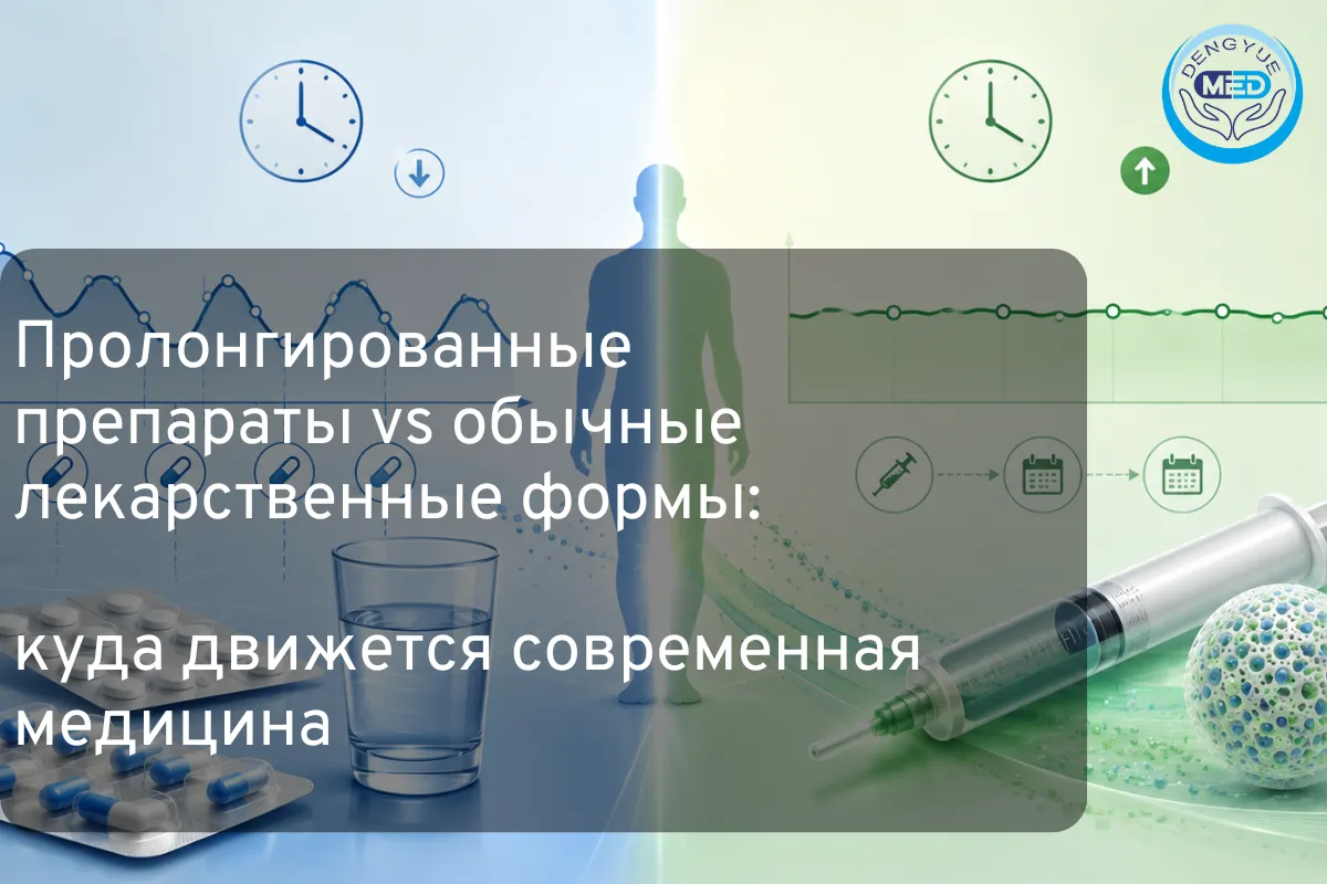 Пролонгированные препараты vs обычные лекарственные формы: куда движется современная медицина