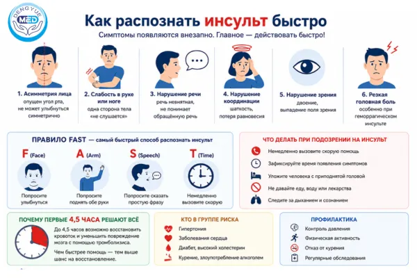 что происходит при инсульте